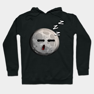 cartoon moon Hoodie